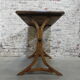 Oak bistro table