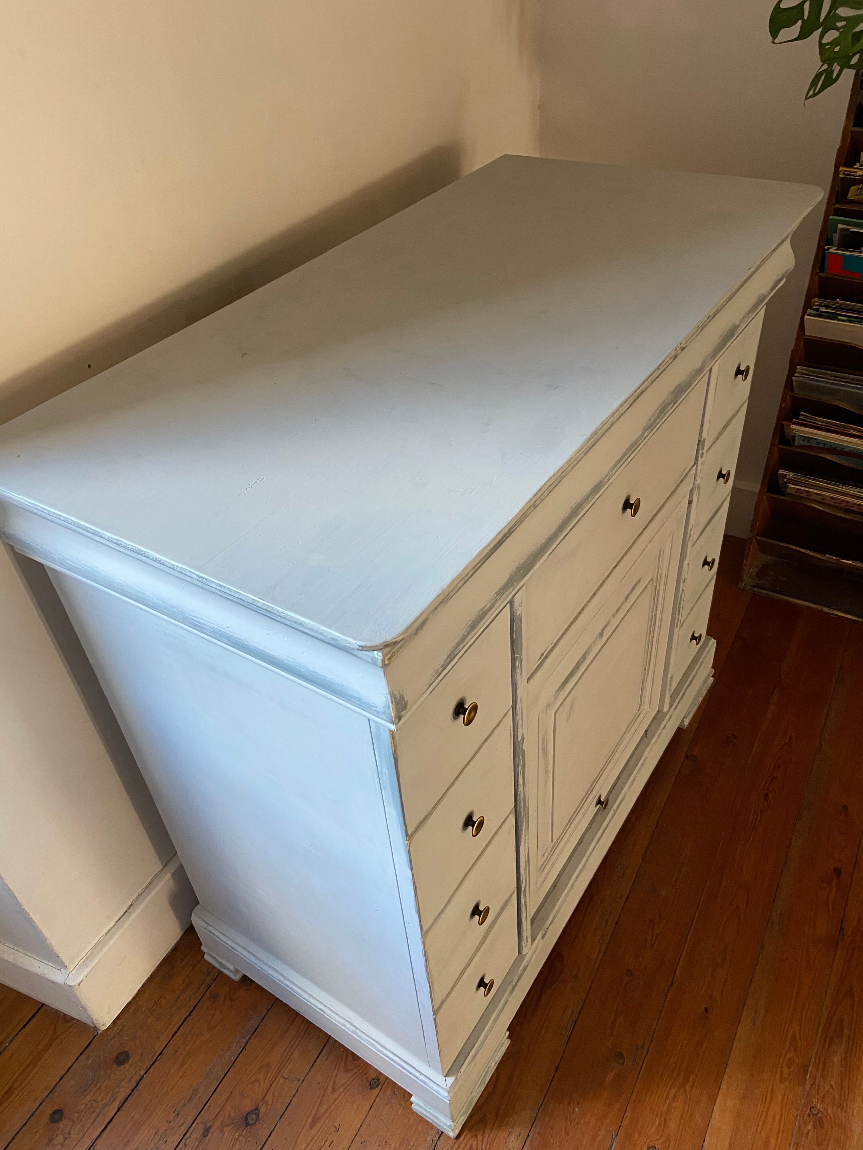 Vintage wooden loom furniture