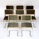 Série de 8 chaises B32