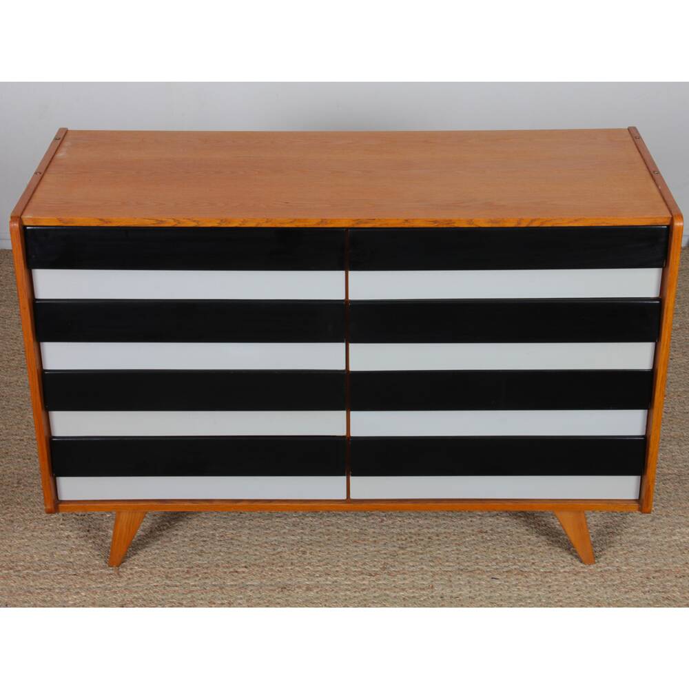 Vintage chest of drawers by Jiri Jiroutek, model U-453 from the 1960s
