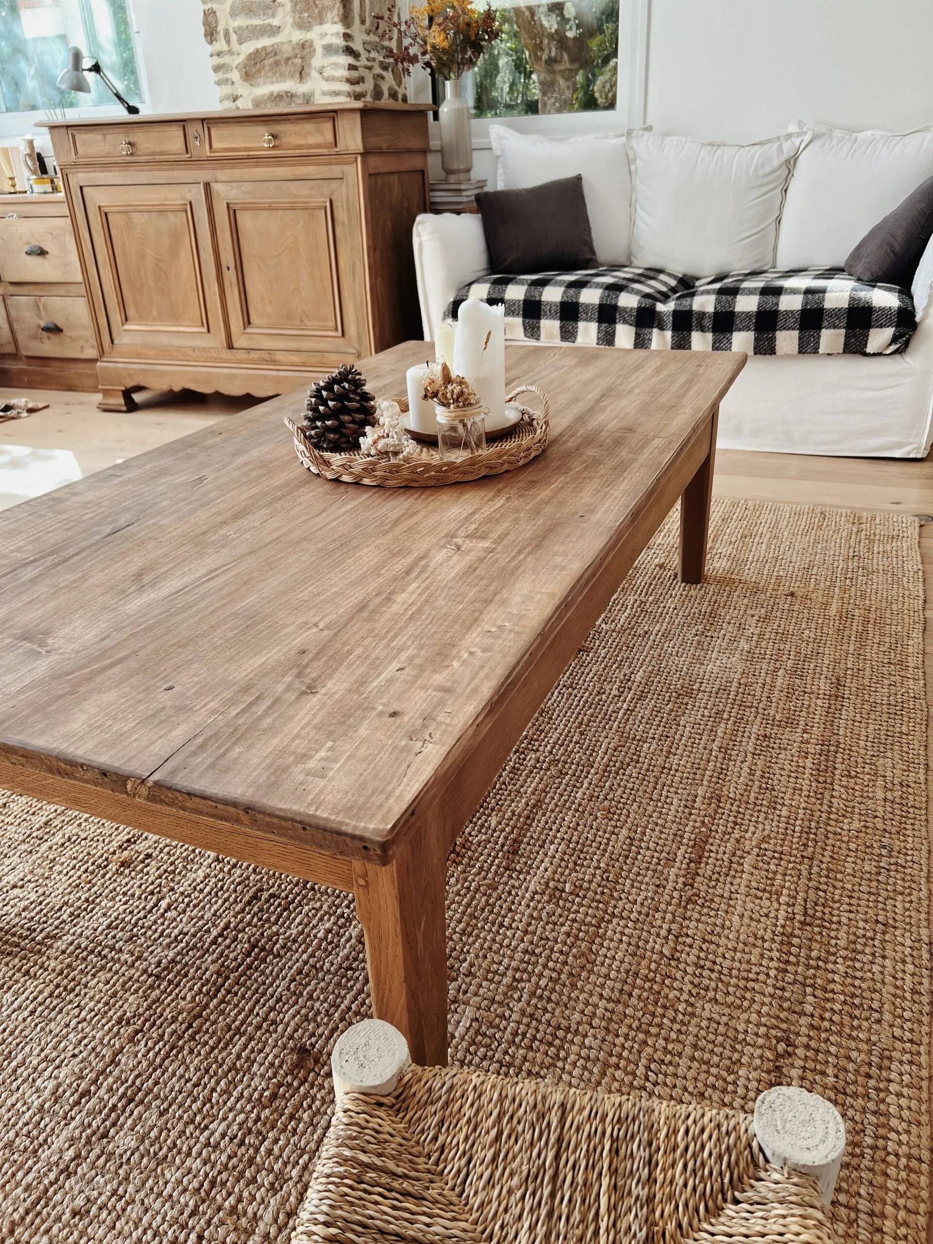 Renovated farmhouse coffee table