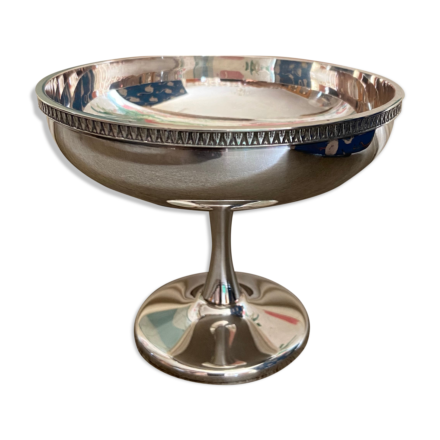 Small Silver Metal Cup