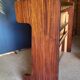 Palissandre and vintage brass bar counter from the 1960s.