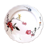 18th century Marseille earthenware plate