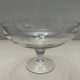 Chiseled glass cup