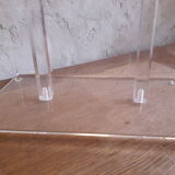 Vintage Plexiglas magazine holder