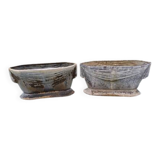 Pair of cast iron planters from 1900 from Charleville-Mézières