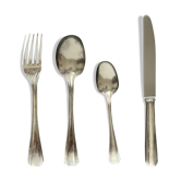 Christofle baptism cutlery set