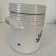 Stoneware storage jar with blue decoration – La Chapelle des Pots