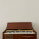 Piano à poser vintage en bois
