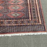 Tapis pakistanais en laine fait main - 1m98x1m28