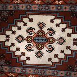 Moroccan vintage carpet berber handmade 81cm x 170cm 1970s, 1c629