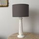 Alabaster column lamp