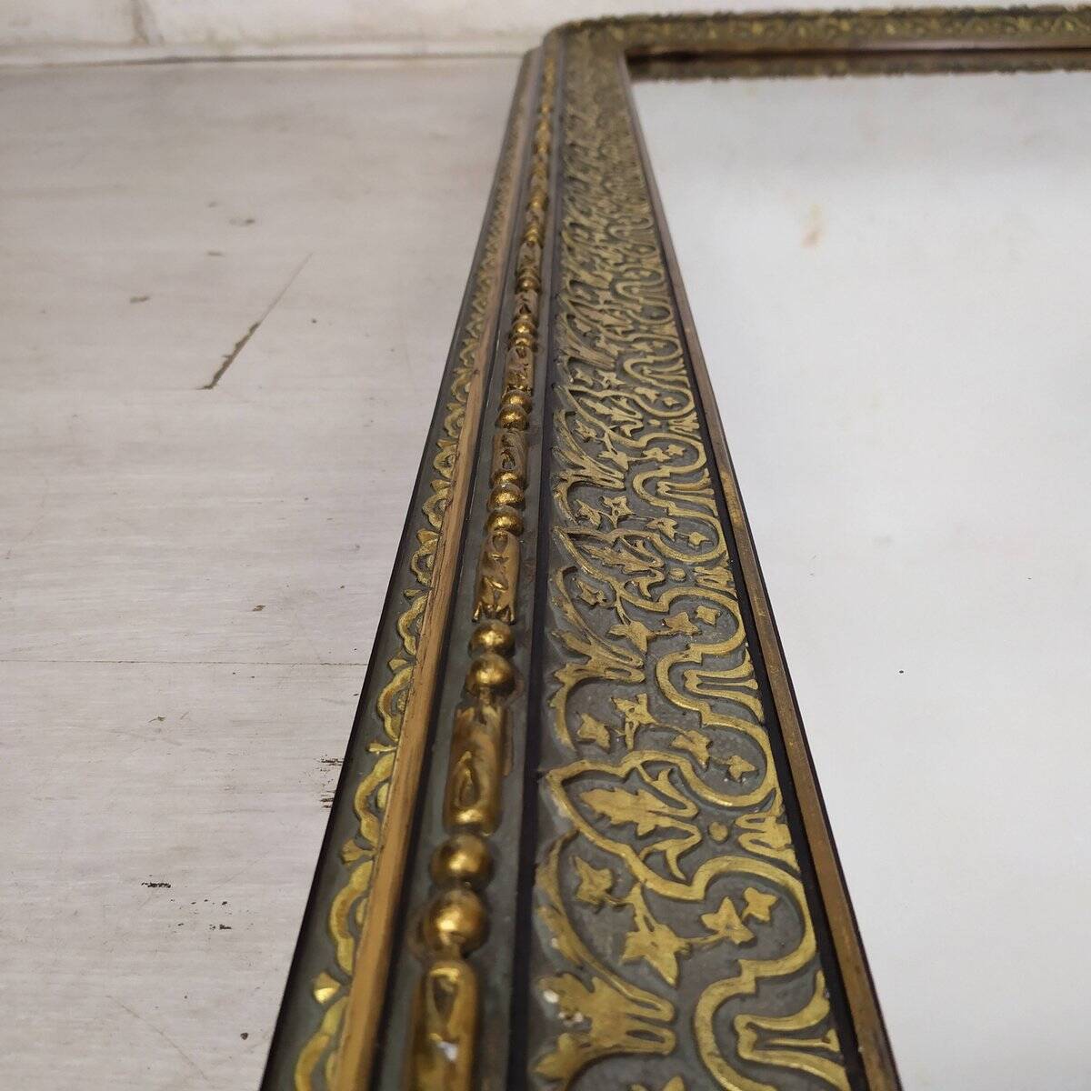 Miroir doré Napoléon III