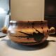 Bowl and saucer Pottery of the Dove Orriule Madeleine Brault