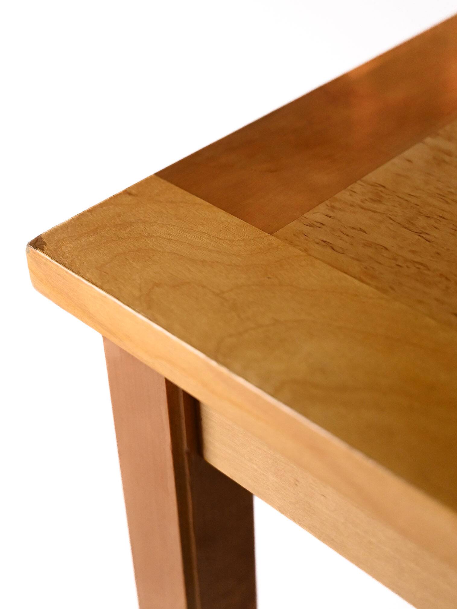 Vintage Scandinavian birch table by Skaraborgs