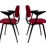 Set of four vintage Revolt chairs by Friso Kramer for Ahrend de Cirkel