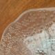 Vintage Scandinavian glass cake stand