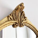 Vintage gold mirror
