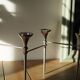 Scandinavian chrome modular candle holder 1960