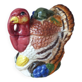 Gravy bowl, turkey shaped gravy boat, table serving dish, thanksgiving christmas turkey