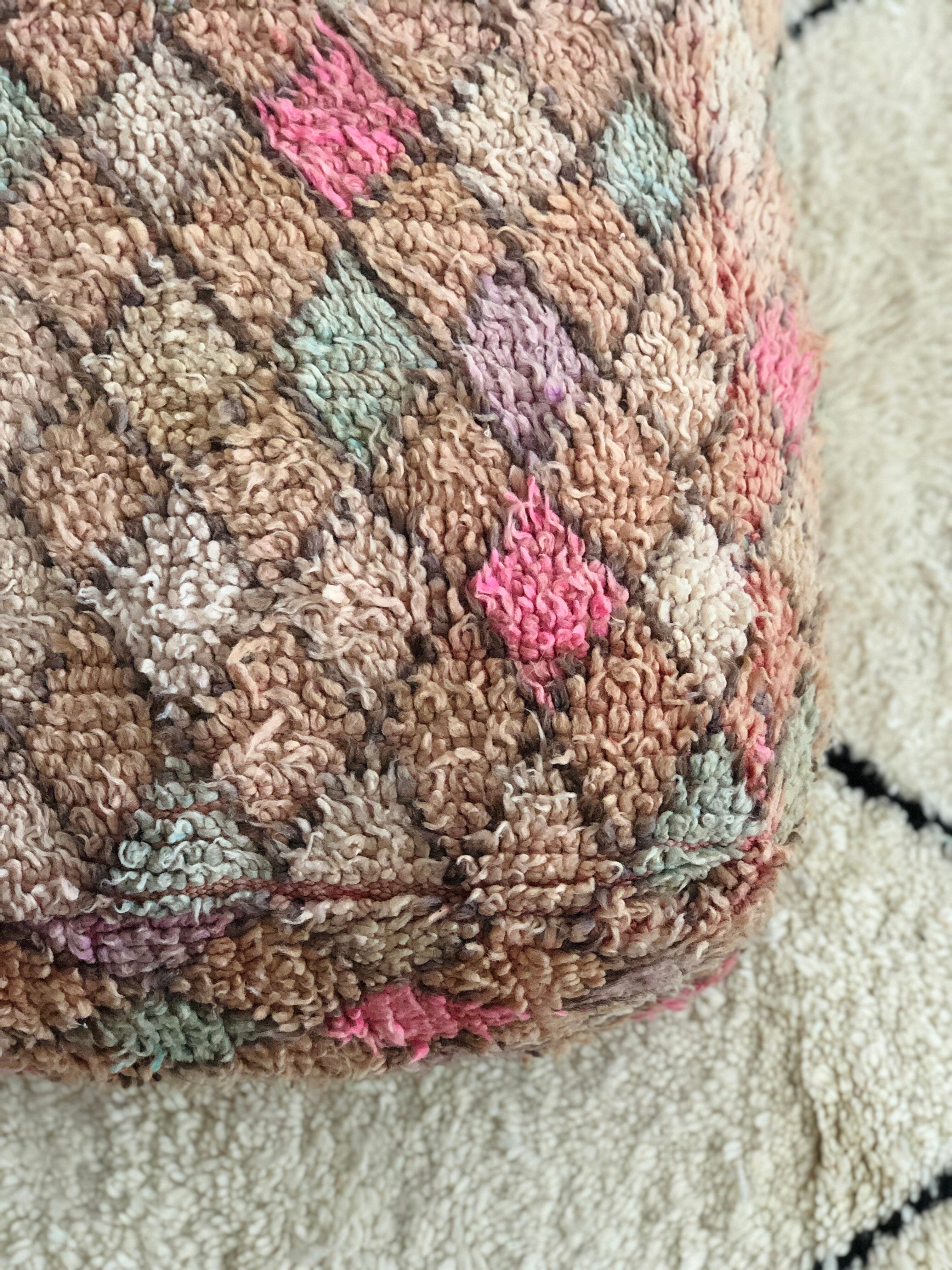 Pouf berbère marocain "Boujaad"