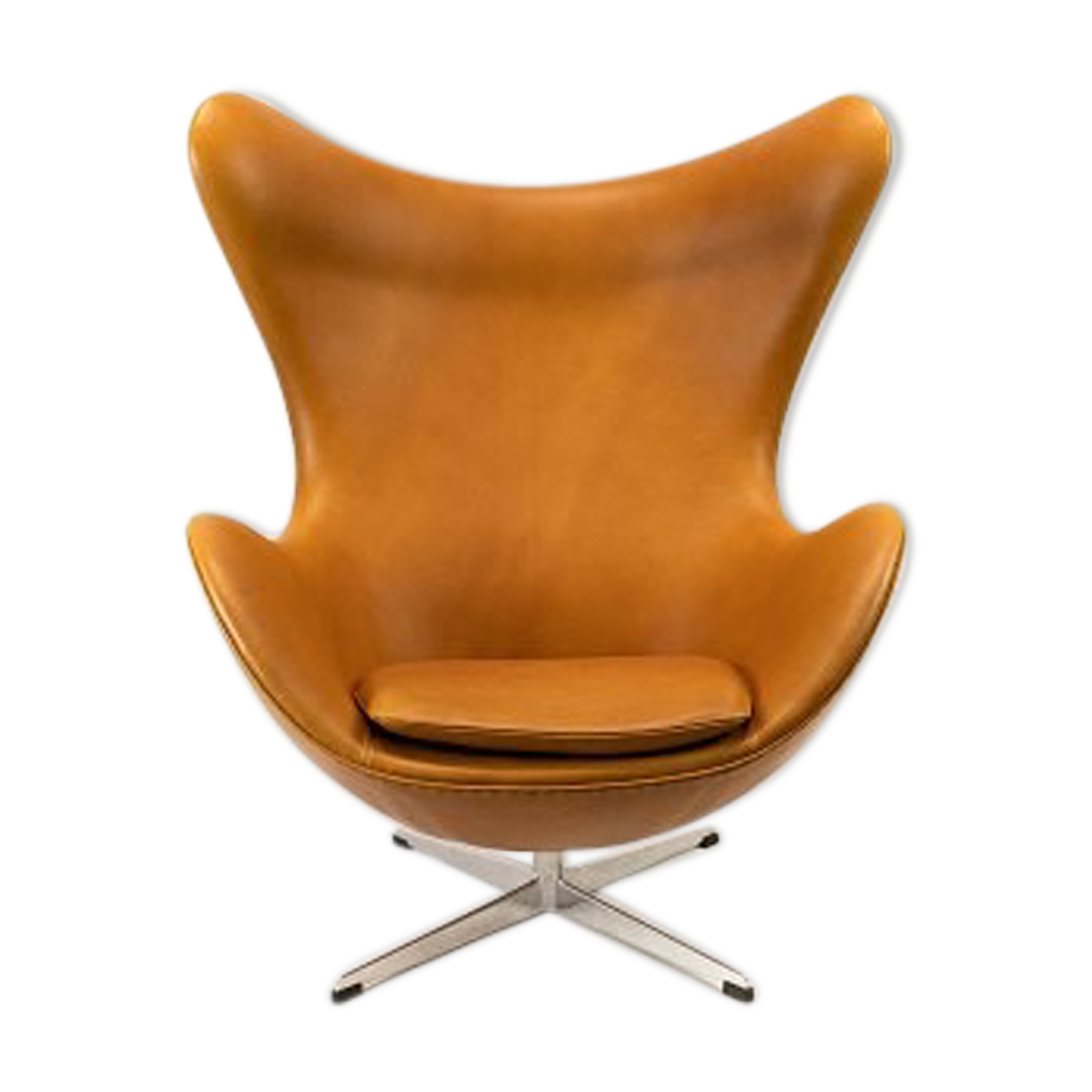 The Egg, model 3316 designed by Arne Jacobsen in 1958 and manufactured by Fritz Hansen.