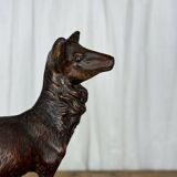 Terracotta sculpture of a young stag, Salvetti, 20th century