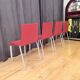Set of four stackable .03 chairs designed by Maarten van Severen, Vitra, Sw