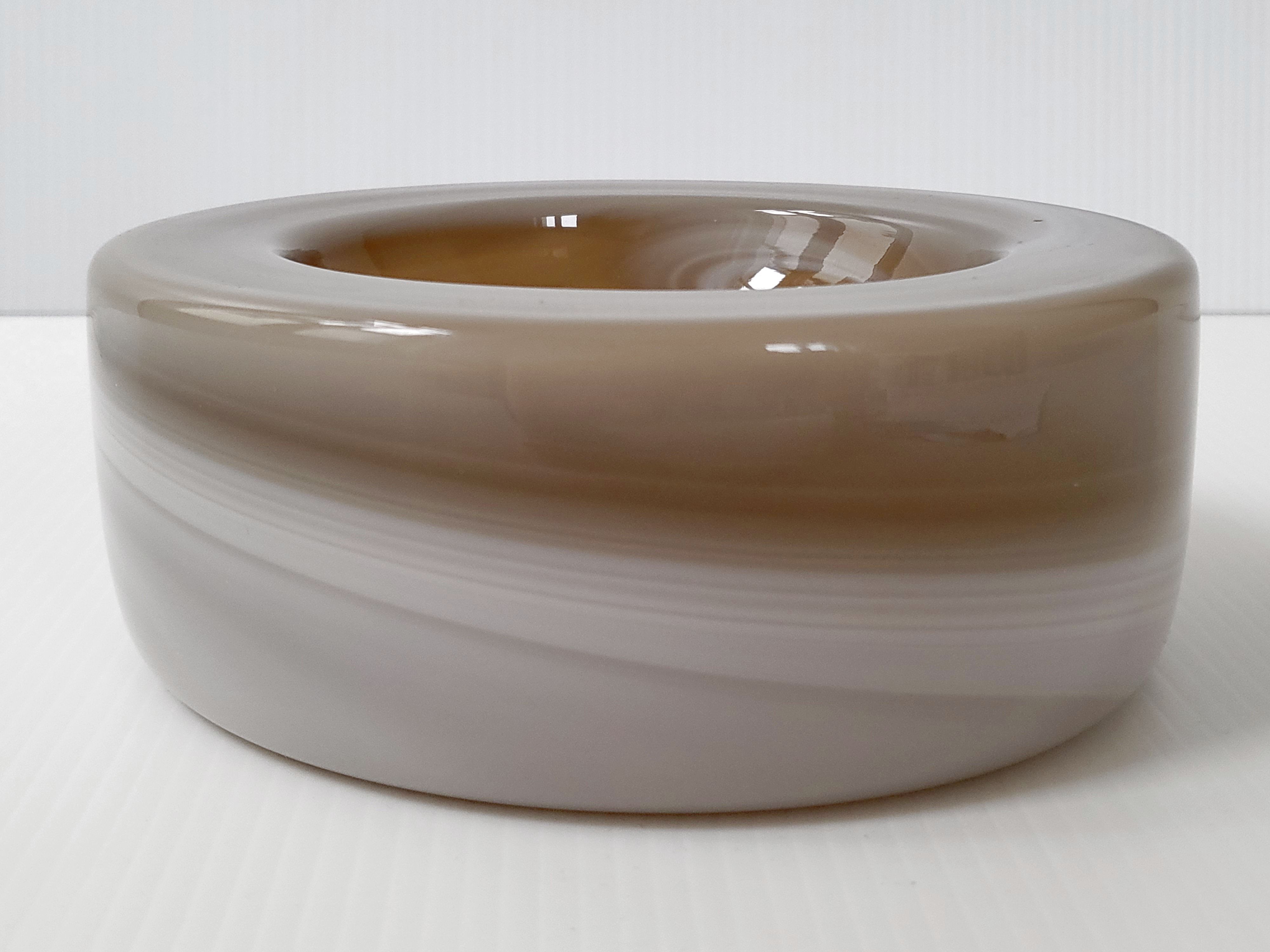 Vintage ashtray in glass paste Moorish Old 1960
