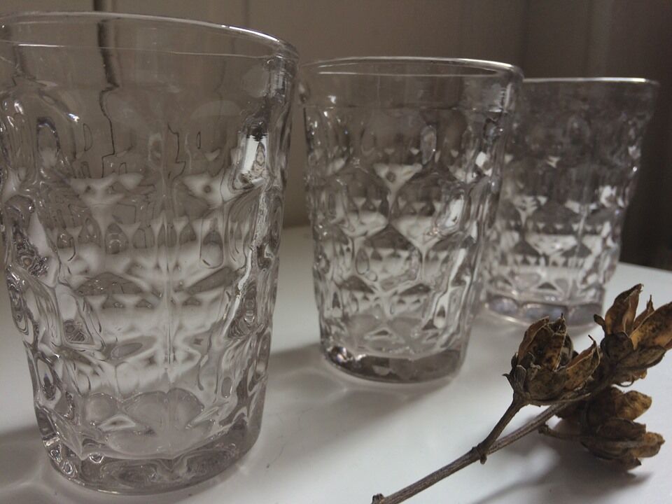 Four glasses of bistro 19th