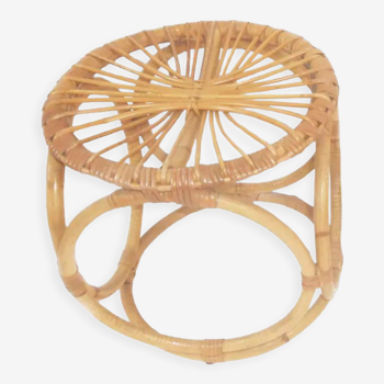Tabouret rotin
