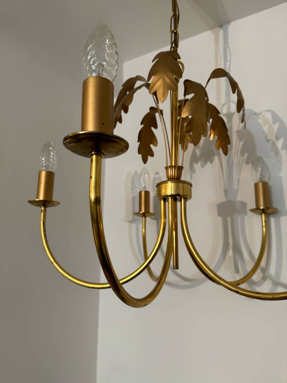 Lustre style Hollywood Regency années 80