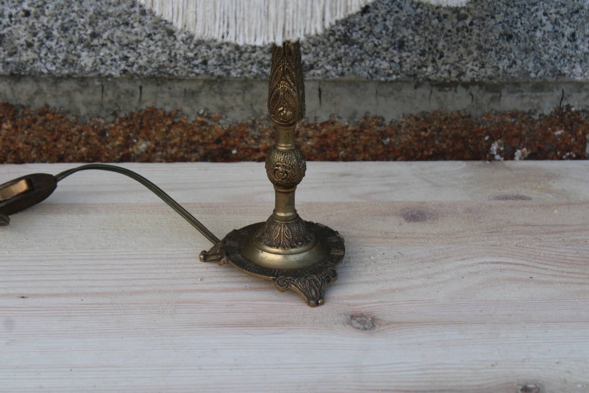 Antique table lamp