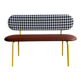 Fabric bench seat