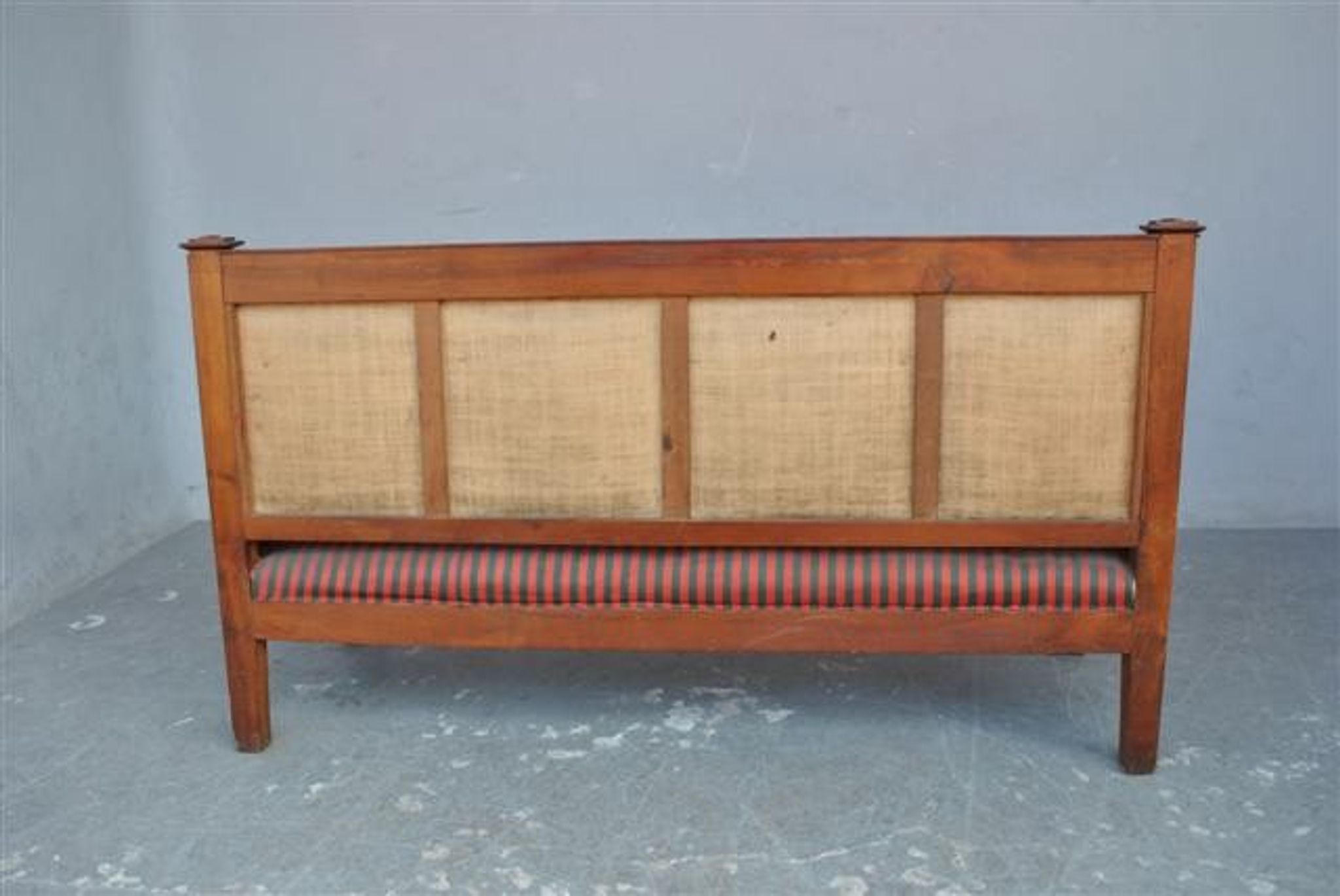 Seat style Empire early 1900s mahogany
