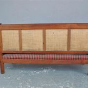 Seat style Empire early 1900s mahogany