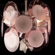 "Space Age" chandelier in Murano glass by Gino Vistosi 1970.