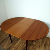 Scandinavian teak round table