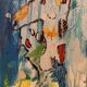 Oil painting signed