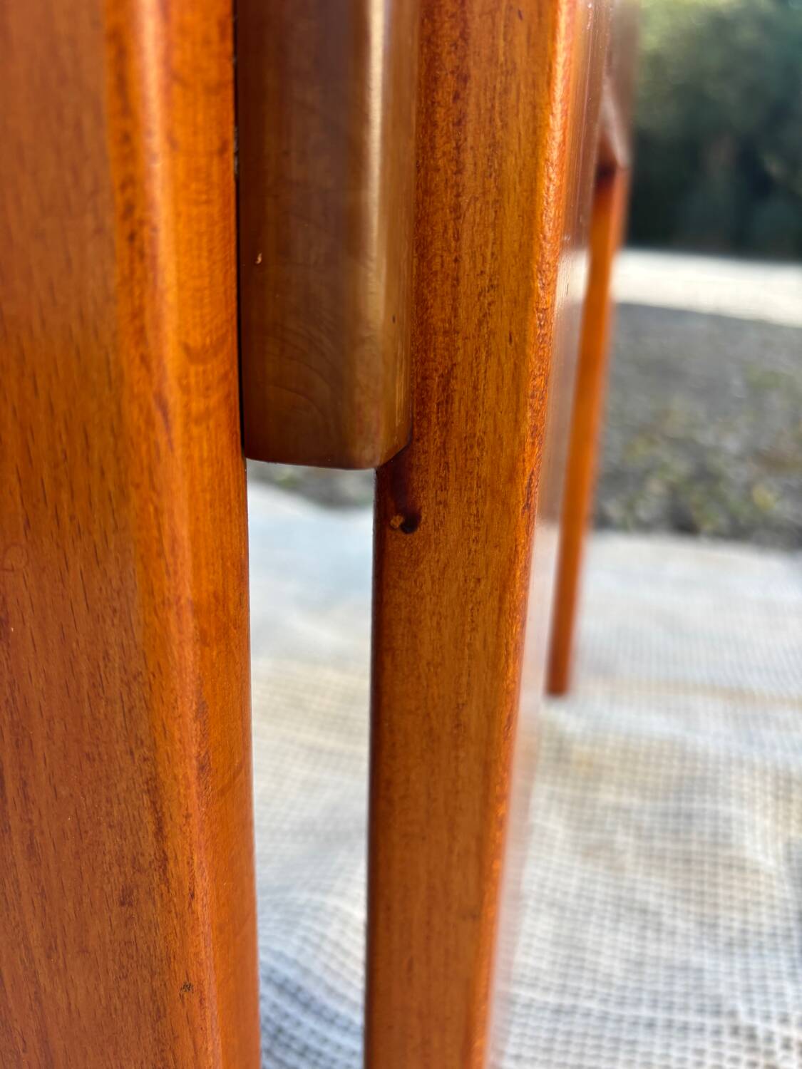 Afra and Tobia Scarpa wood and smoked glass coffee table