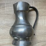 Pewter pitcher