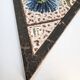 Vintage ceramic coffee table by Vallauris – floral and flat top