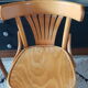Suite de quatre chaises bistrot