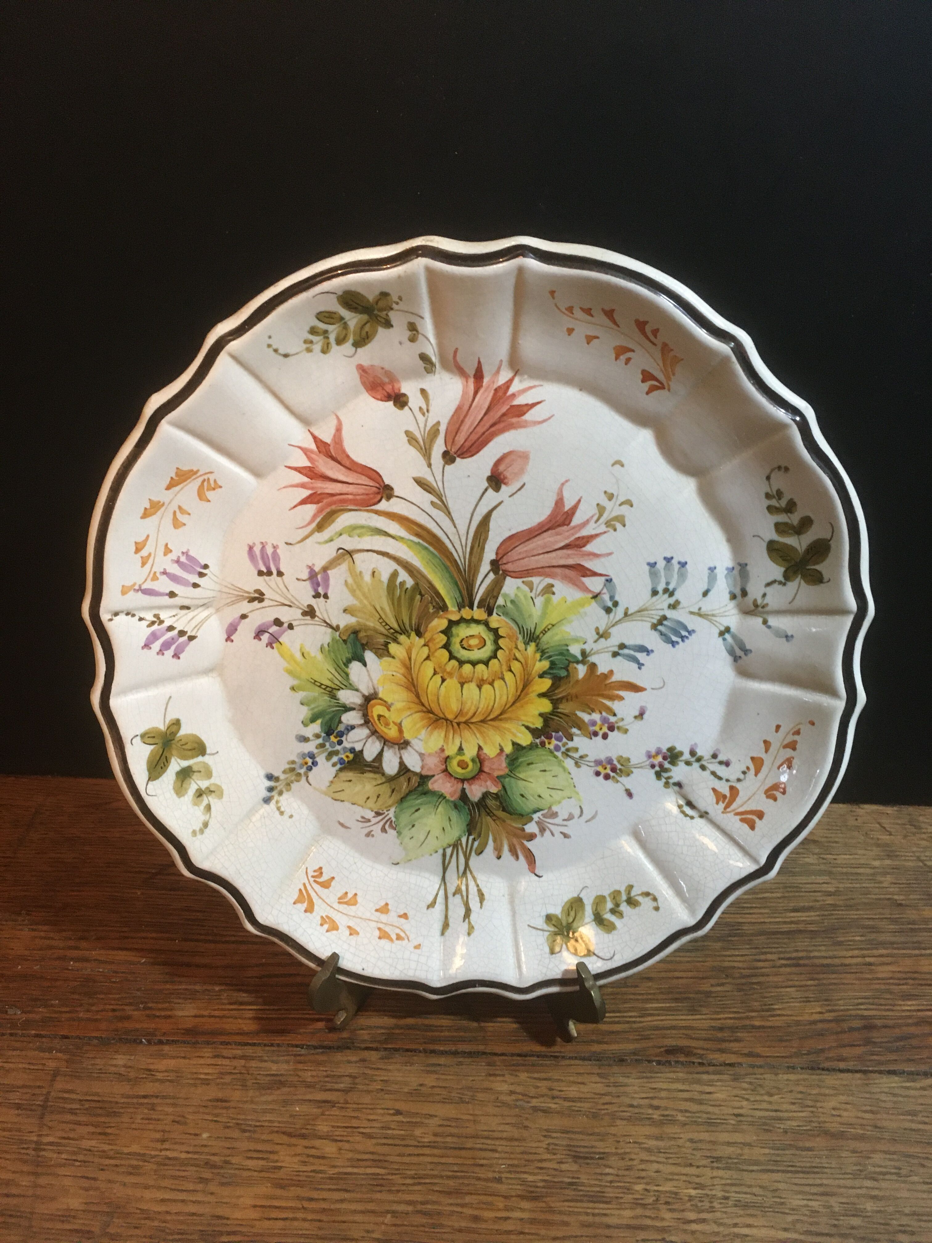 Decorative plate "Antica. by Bassano" Italy