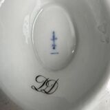 KPM Berlin porcelain sauce boat with tray | Early 19th century