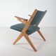 Danish lounge chair designed by Arne Hovmand Olsen for Komfort, 1960s
