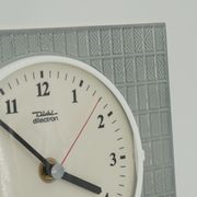 Diehl 60s grey ceramic wall clock