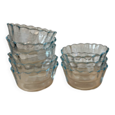 Set of 8 vintage glass ramekins - Pyrex