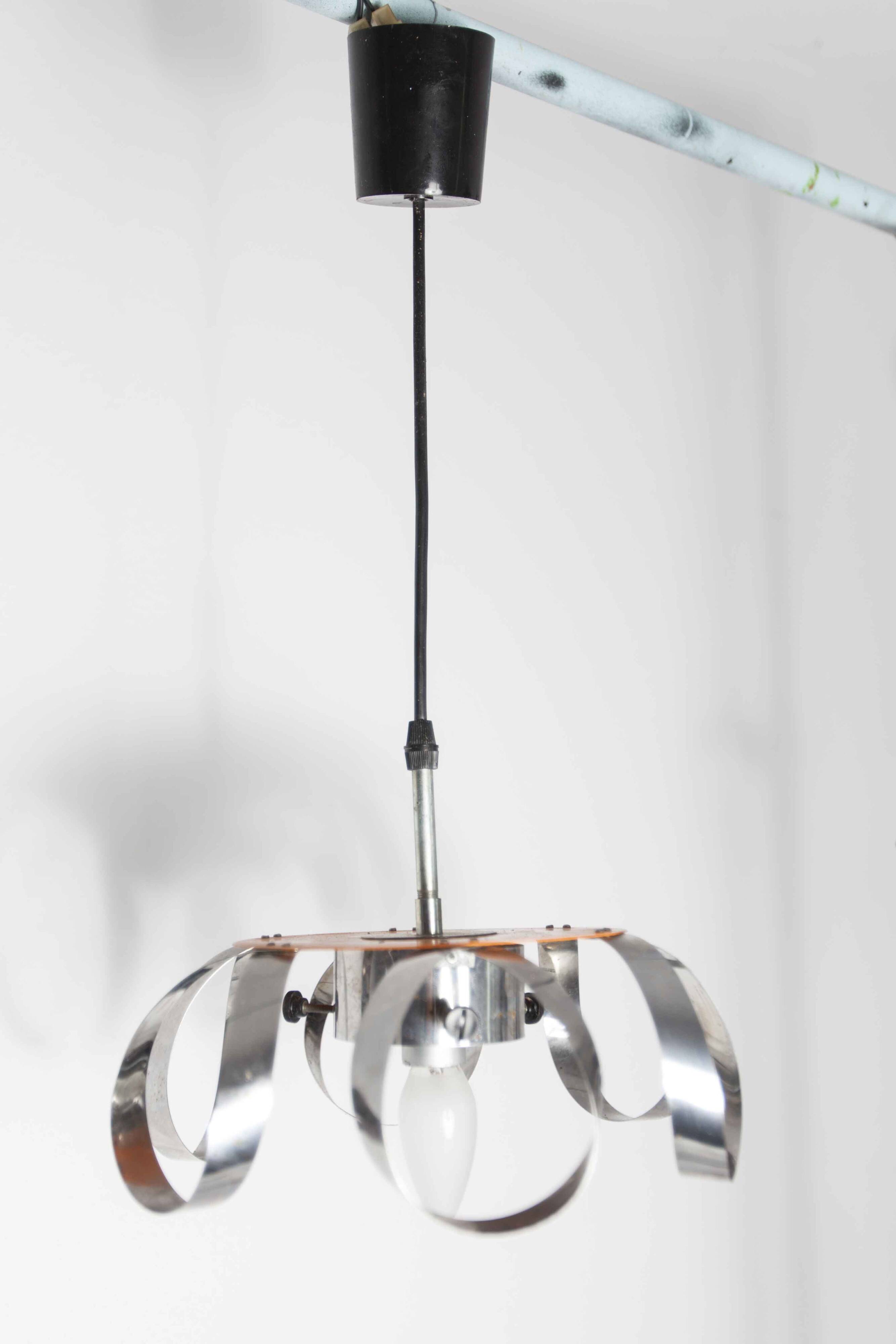 Murano glass globe pendant light, Maazzega edition, Italian design